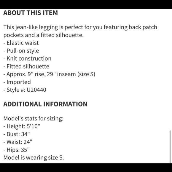 HUE WASHED TWILL LEGGINGS IN SANGRIA XS - Picture 4 of 4